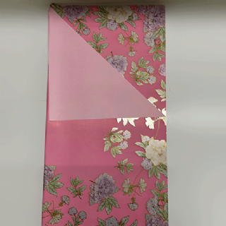 Poli Perolado Flora Rosa 68cmx68cm - Pacote c/25 folhas